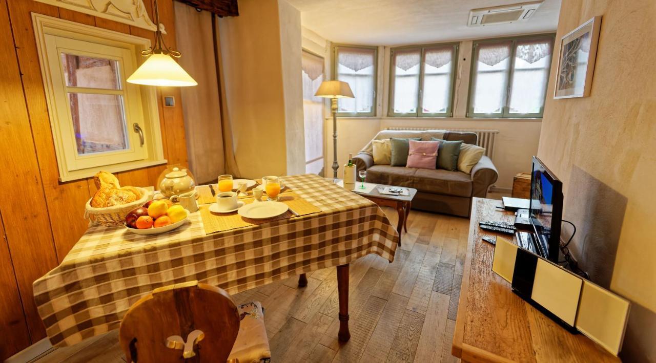 Apartament Remparts De Riquewihr - Le Petit Loup Zewnętrze zdjęcie