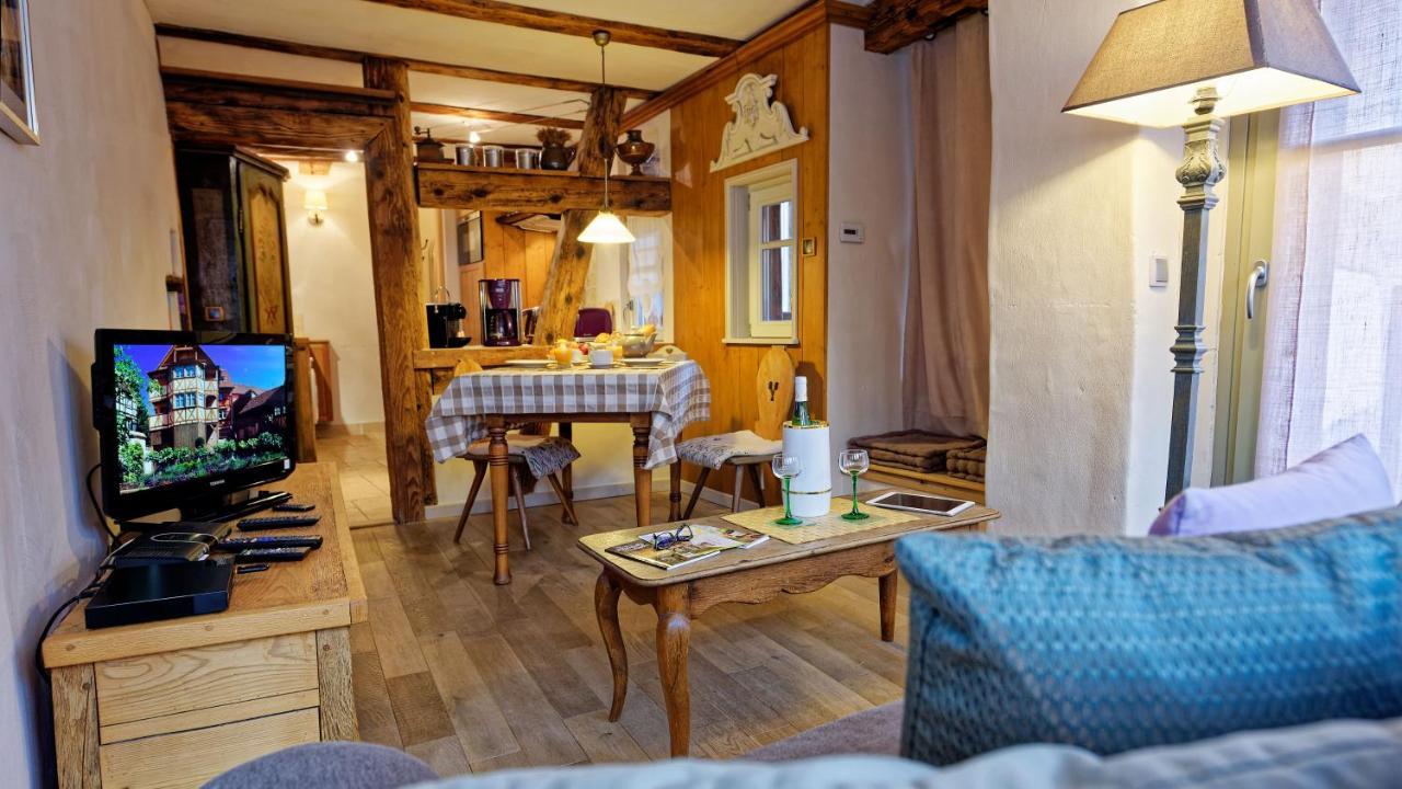 Apartament Remparts De Riquewihr - Le Petit Loup Zewnętrze zdjęcie
